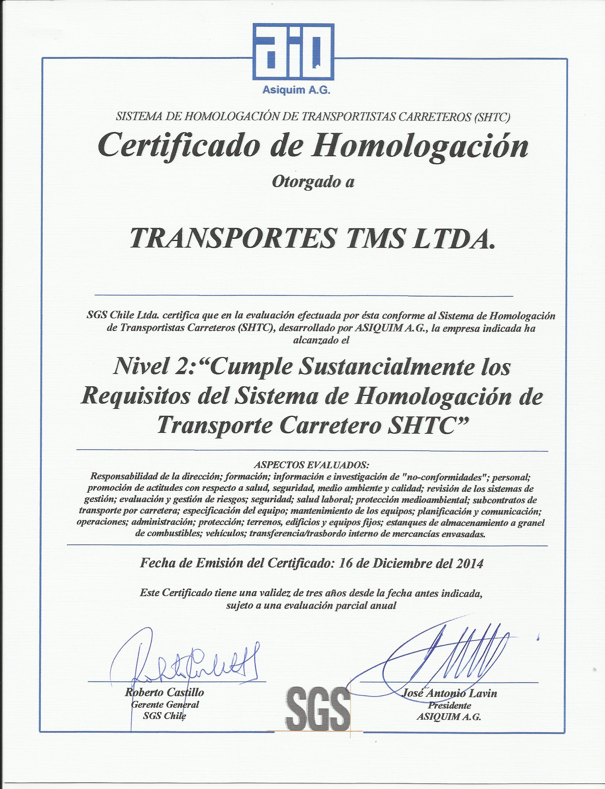 Resolución Servicio del Ambiente 8 de Febrero 2001